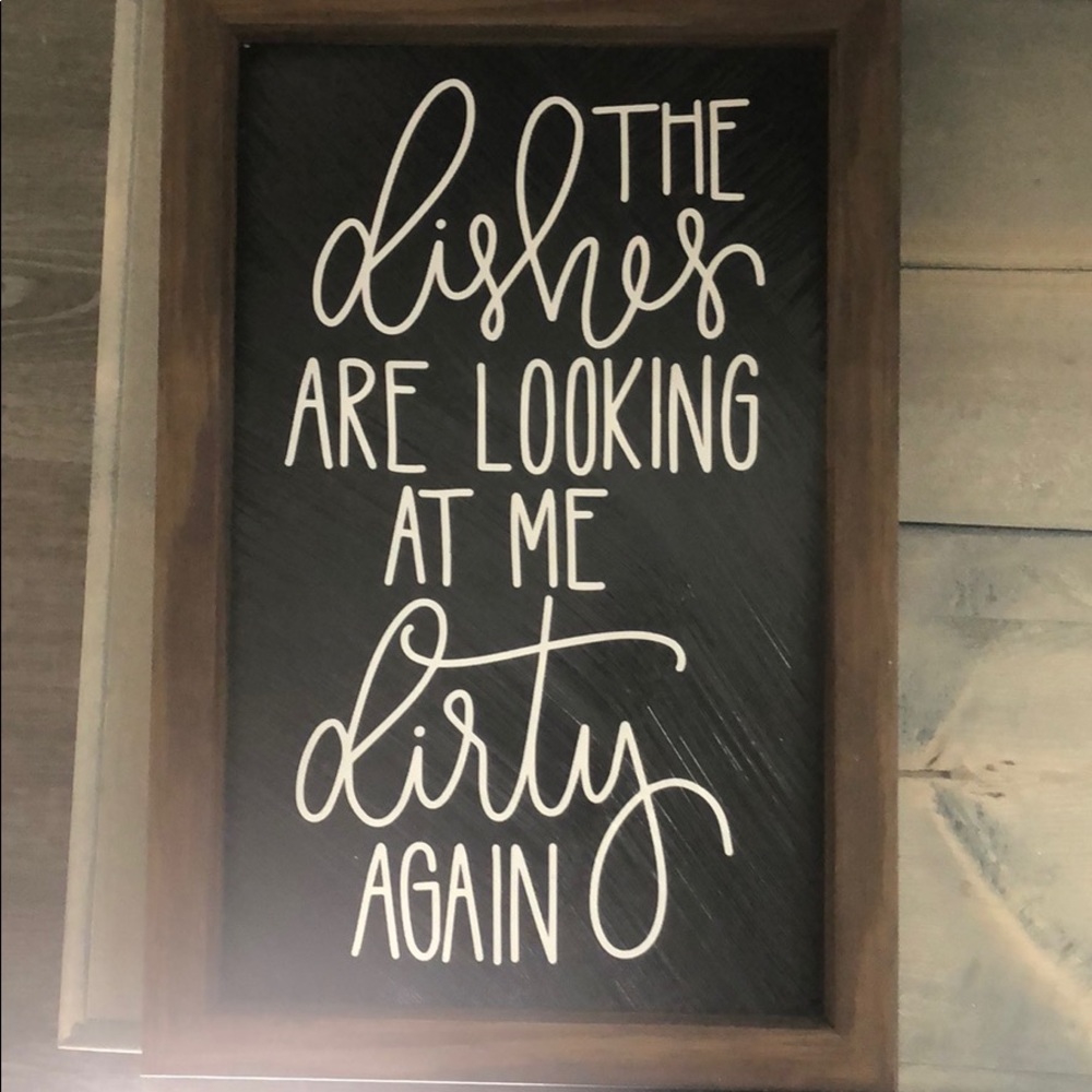 SOLD* Cute kitchen sign! SOLD*